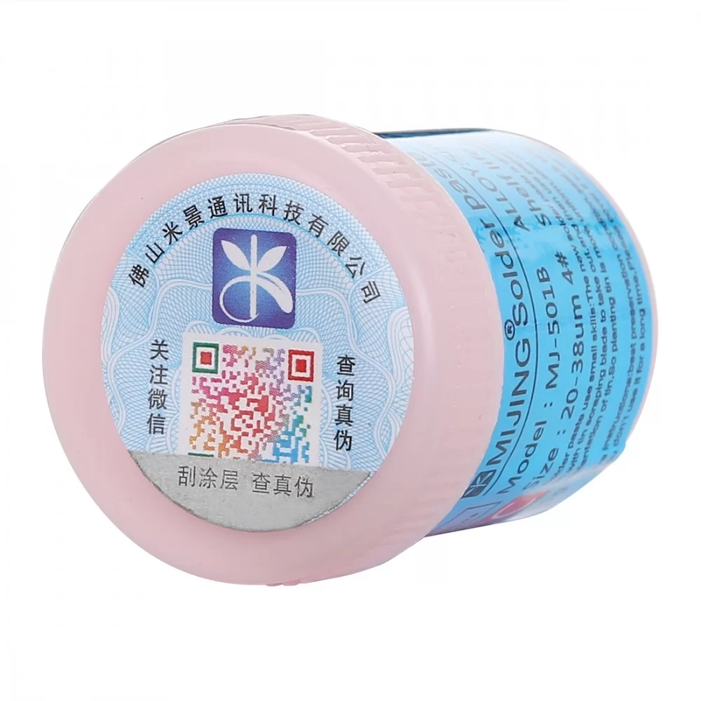 Picture of MIJING 30g Middle Temperature Solder Paste(Pink)